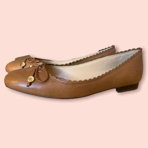 Ralph Lauren Glennie Leather Flat Size 6.5